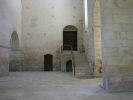 Noirlac - schody z dormitáře do kostela